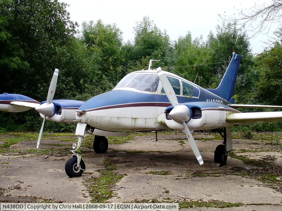 N438DD, 1960 Cessna 310D C/N 39278, Classic twin slowly rotting away at Bourn