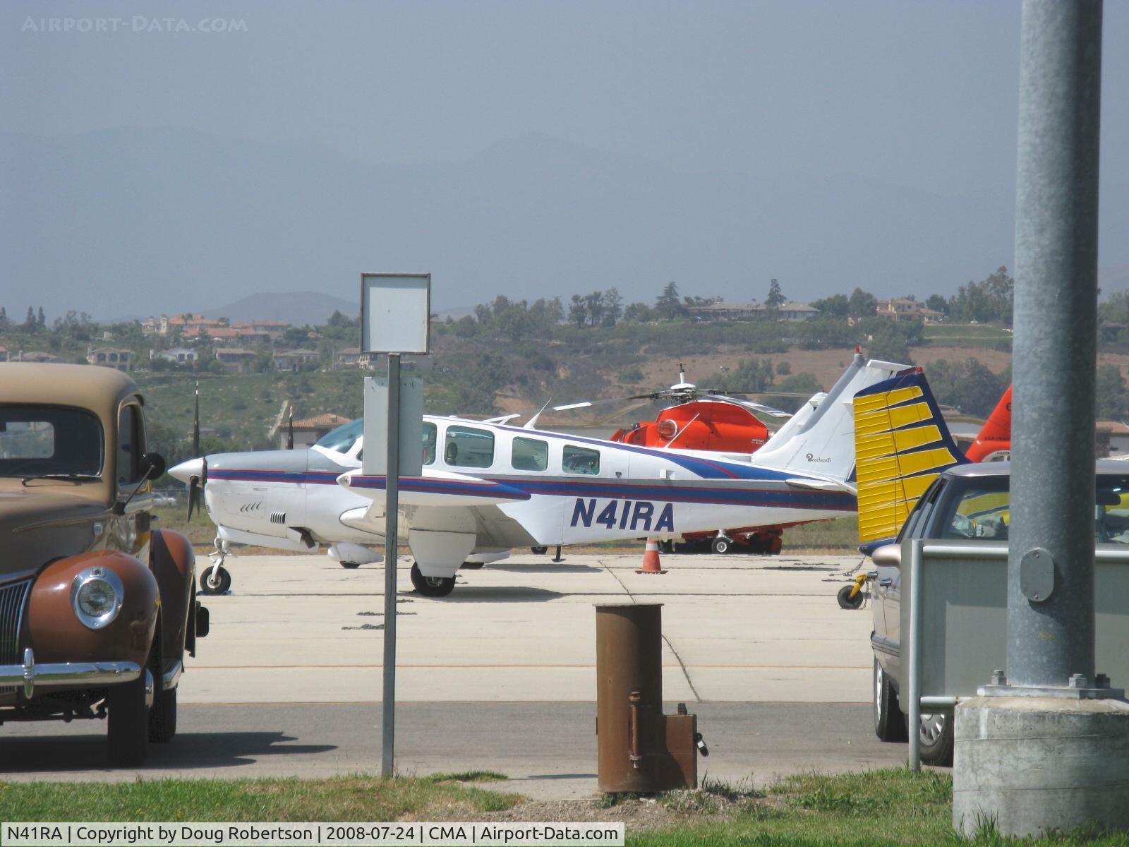 N41RA, 1984 Beech A36 Bonanza 36 C/N E-2140, 1984 Beech A36 BONANZA