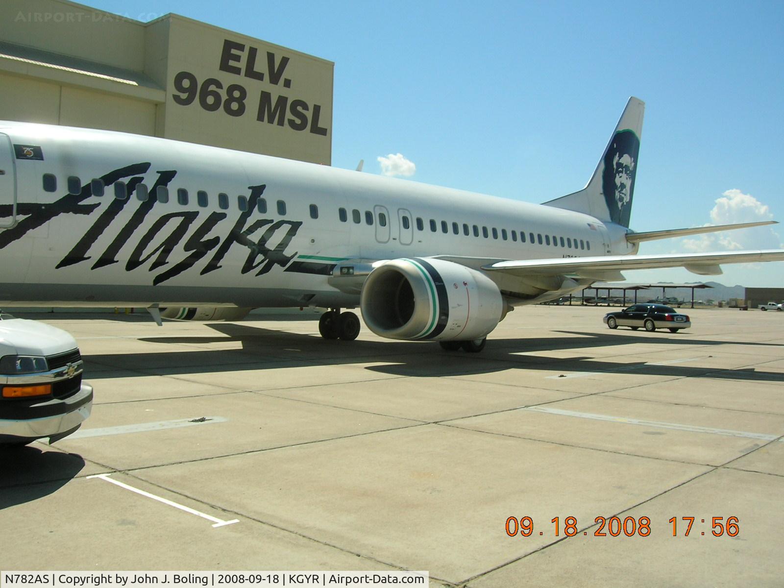 N782AS, 1994 Boeing 737-4Q8 C/N 25113, MSN 25113 delivered to Goodyear at end of lease.