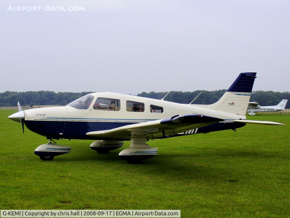 G-KEMI, 1998 Piper PA-28-181 Cherokee Archer III C/N 28-43180, MODERN AIR (UK) LTD, Previous ID: N41493