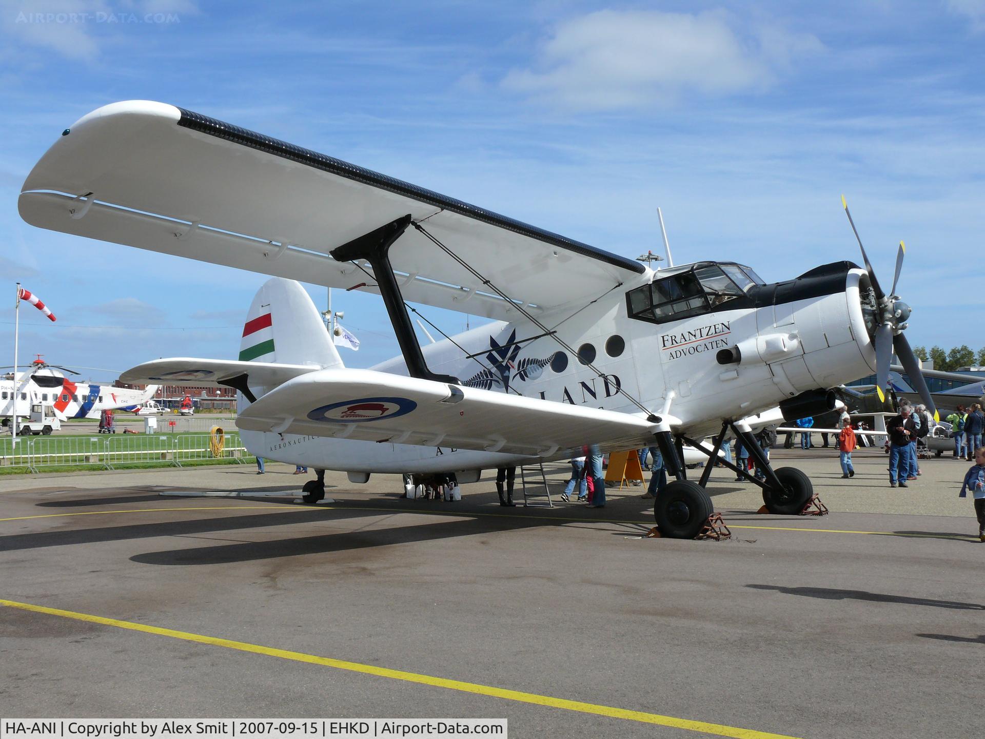 HA-ANI, 1972 Antonov An-2P C/N 1G132-55, Look at the size of that round engine