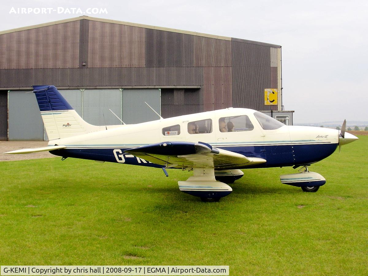 G-KEMI, 1998 Piper PA-28-181 Cherokee Archer III C/N 28-43180, MODERN AIR (UK) LTD, Previous ID: N41493