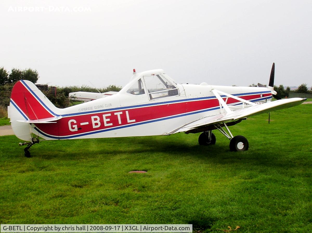 G-BETL, 1976 Piper PA-25-235 Pawnee C/N 25-7656016, Gransden Lodge. Cambridge Gliding Club Ltd, Previous ID: N54874