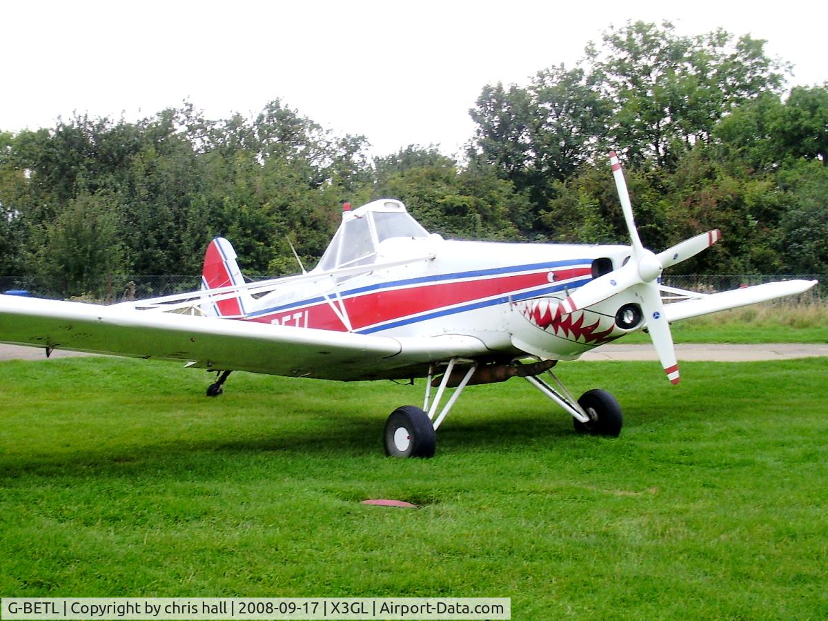 G-BETL, 1976 Piper PA-25-235 Pawnee C/N 25-7656016, Gransden Lodge. Cambridge Gliding Club Ltd, Previous ID: N54874