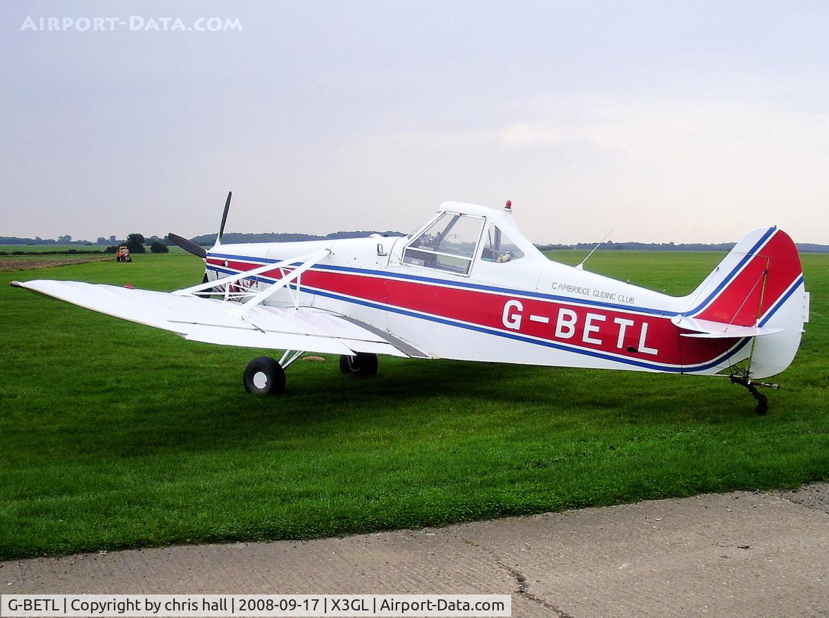 G-BETL, 1976 Piper PA-25-235 Pawnee C/N 25-7656016, Gransden Lodge. Cambridge Gliding Club Ltd, Previous ID: N54874