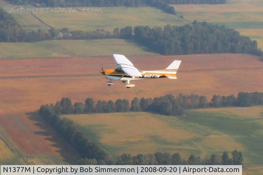 N1377M, 1972 Cessna 172L C/N 17260577, Early fall colors over central Ohio