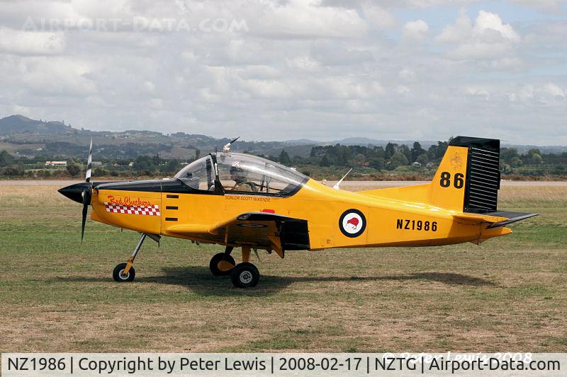 NZ1986, 1998 Pacific Aerospace CT/4E Airtrainer C/N 201, RNZAF