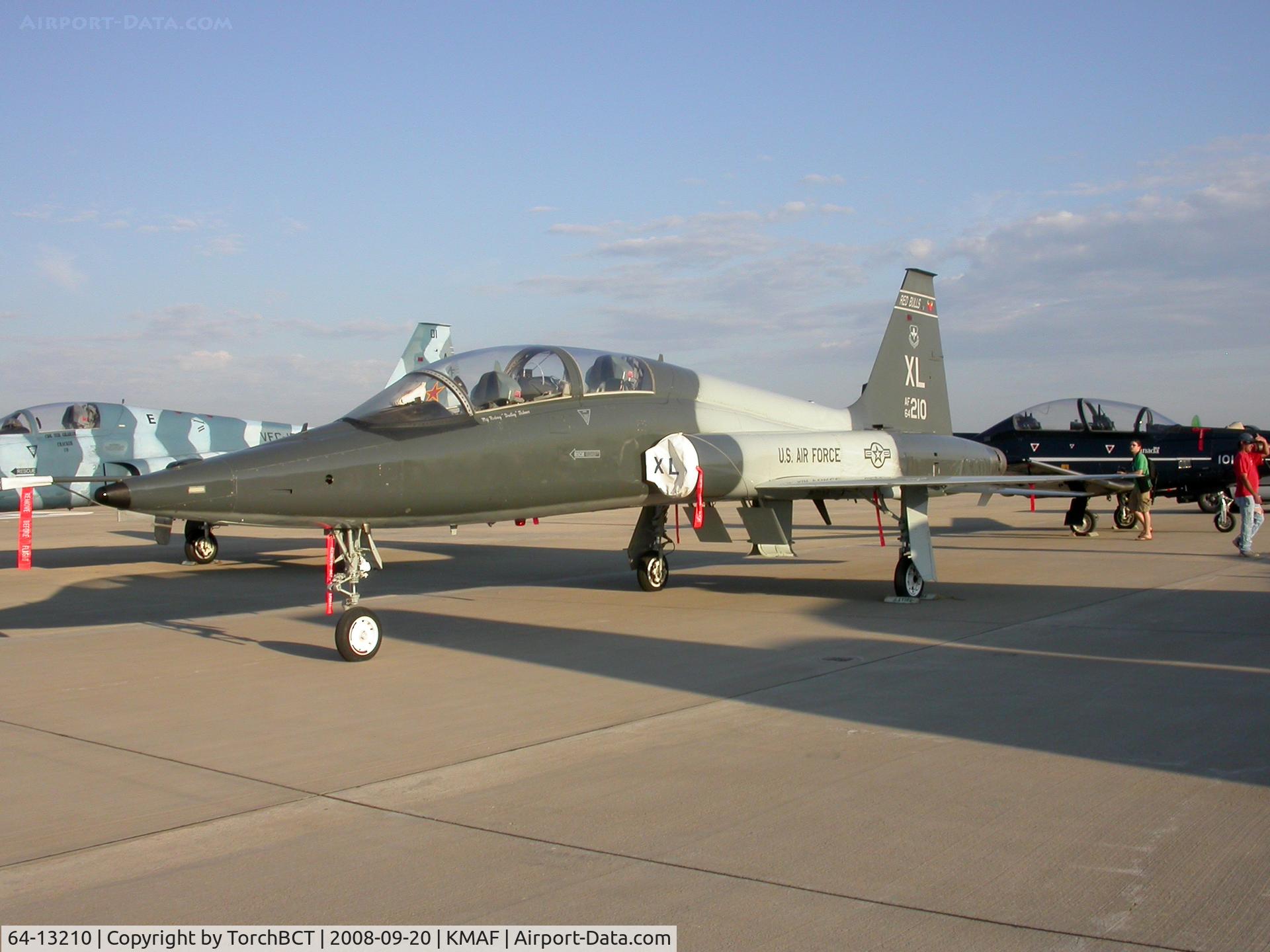 64-13210, 1964 Northrop T-38A Talon C/N N.5639, Talon at KMAF for Fina-CAF Airsho 2008.