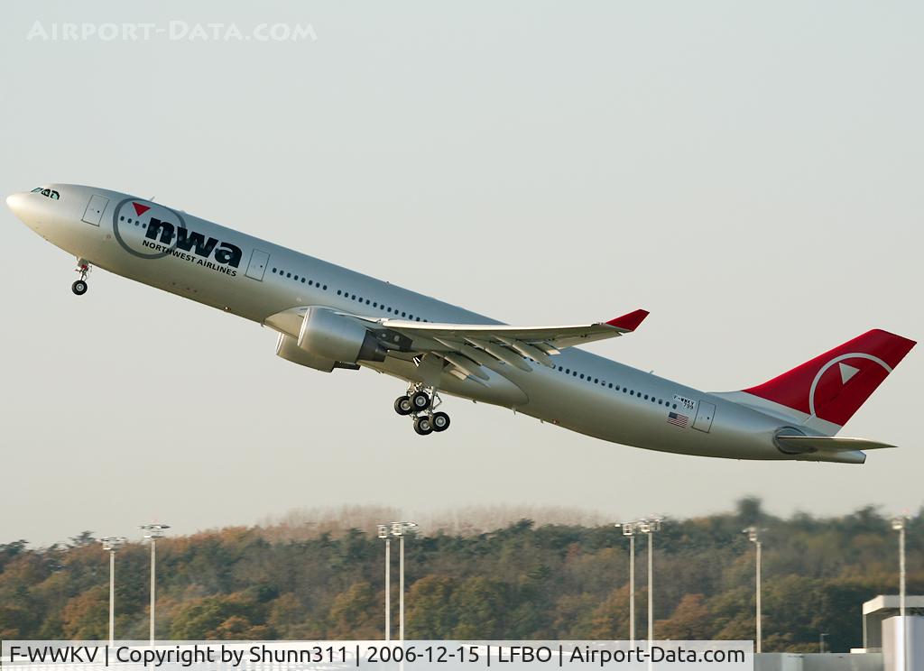 F-WWKV, 2006 Airbus A330-323 C/N 799, C/n 799 - To be N813NW