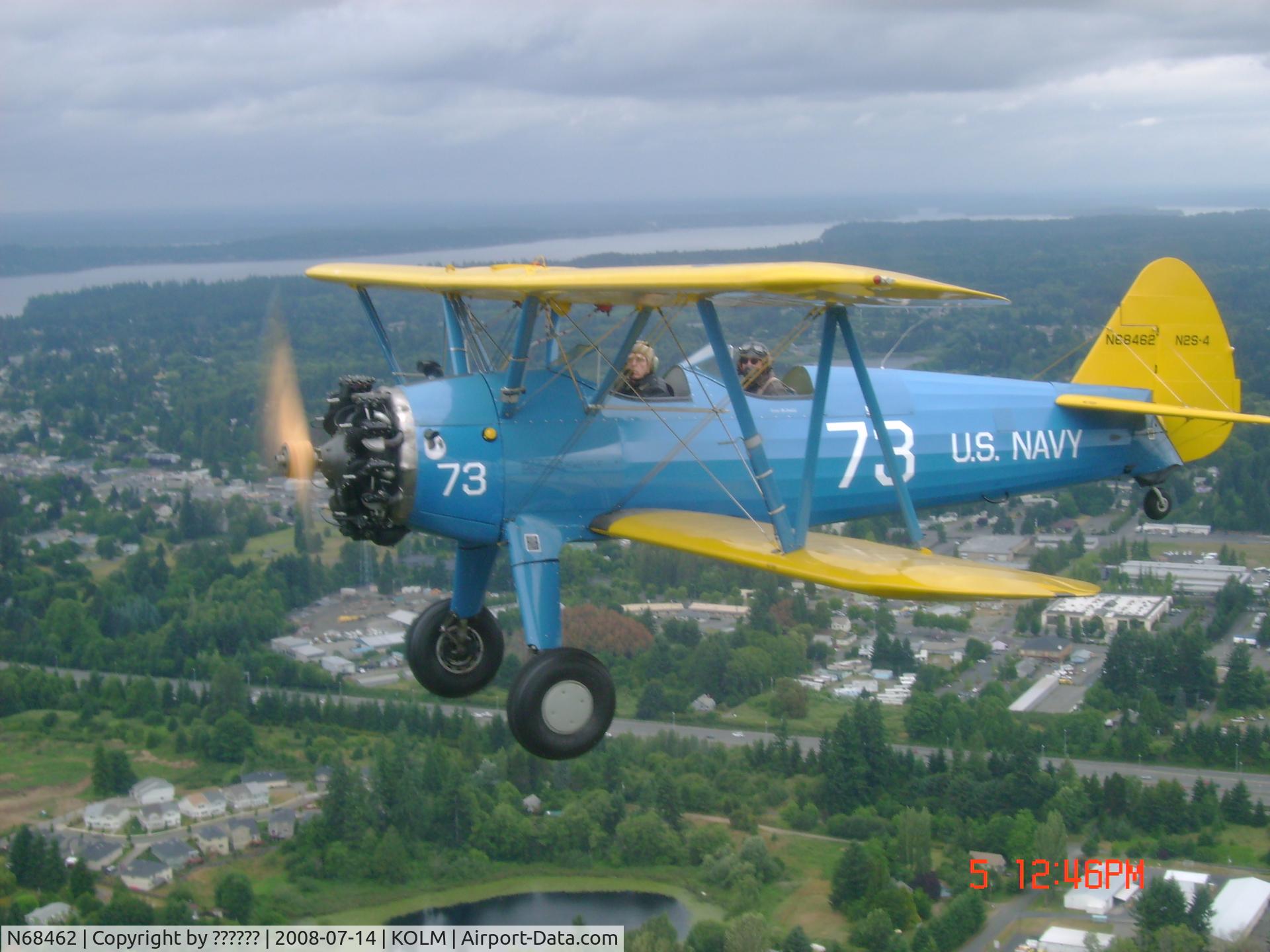N68462, 1942 Boeing E75 C/N 75-5586, taken over olympia