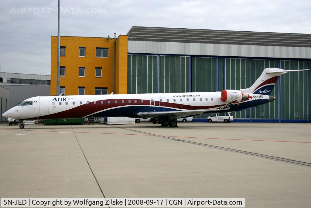 5N-JED, 2006 Bombardier CRJ-900 NG (CL-600-2D24) C/N 15114, visitor
