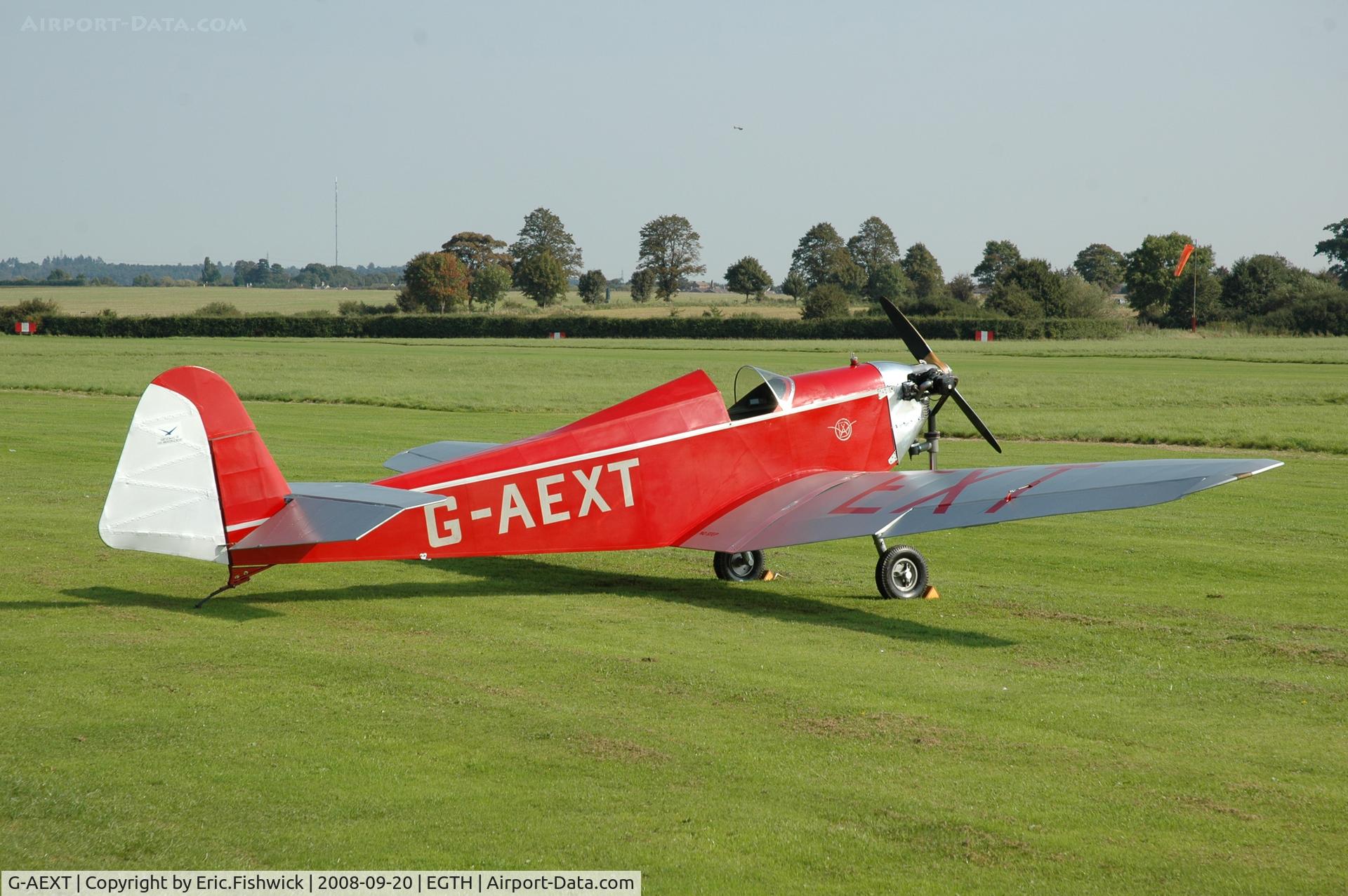 G-AEXT, 1937 Dart Kitten II C/N 123, 2. G-AEXT at Shuttleworth Evening Flying Display