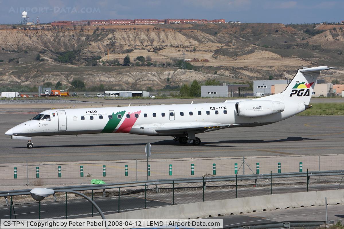 CS-TPN, 1998 Embraer EMB-145EP (ERJ-145EP) C/N 145099, MAD Spotter Trip