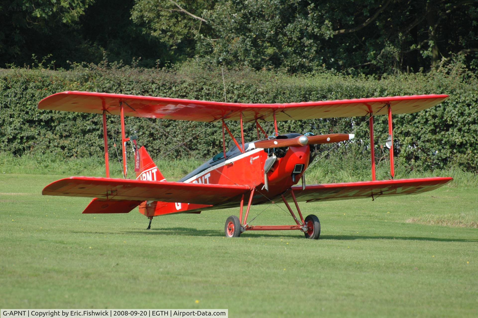 G-APNT, 1958 Currie Wot C/N P6399, 3. G-APNT at Shuttleworth Evening Flying Display