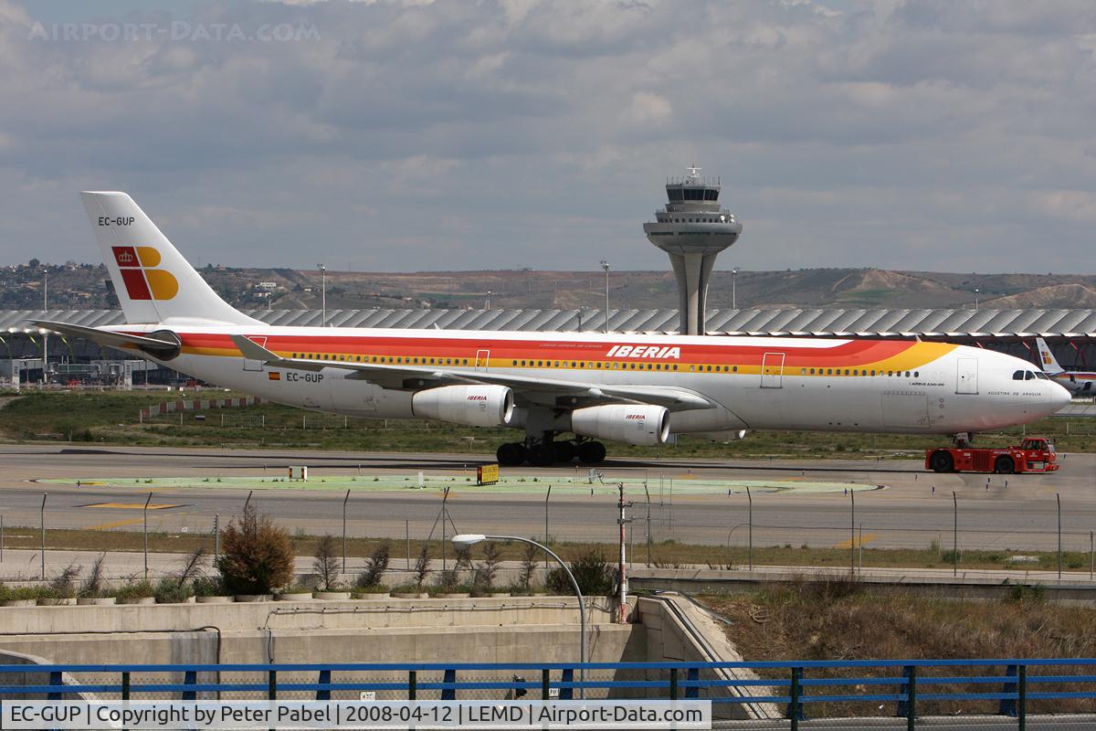 EC-GUP, 1998 Airbus A340-313X C/N 217, MAD Spotter Trip