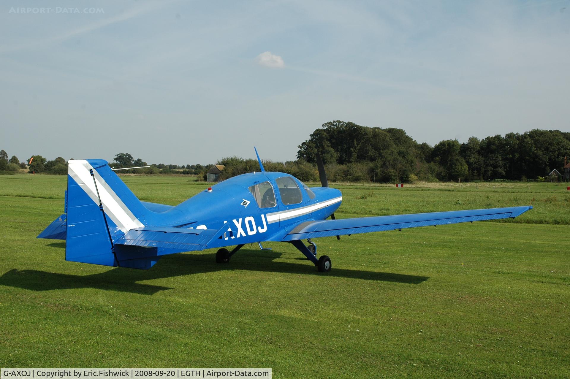 G-AXOJ, 1969 Beagle B-121 Pup Series 2 (Pup 150) C/N B121-109, 2. G-AXOJ at Shuttleworth Evening Flying Display