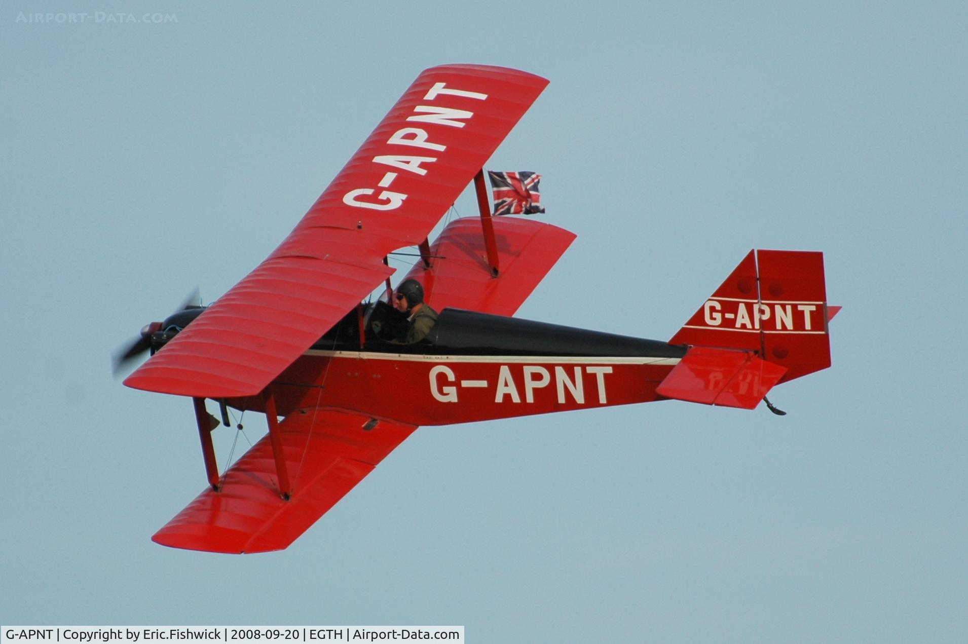 G-APNT, 1958 Currie Wot C/N P6399, 4. G-APNT at Shuttleworth Evening Flying Display