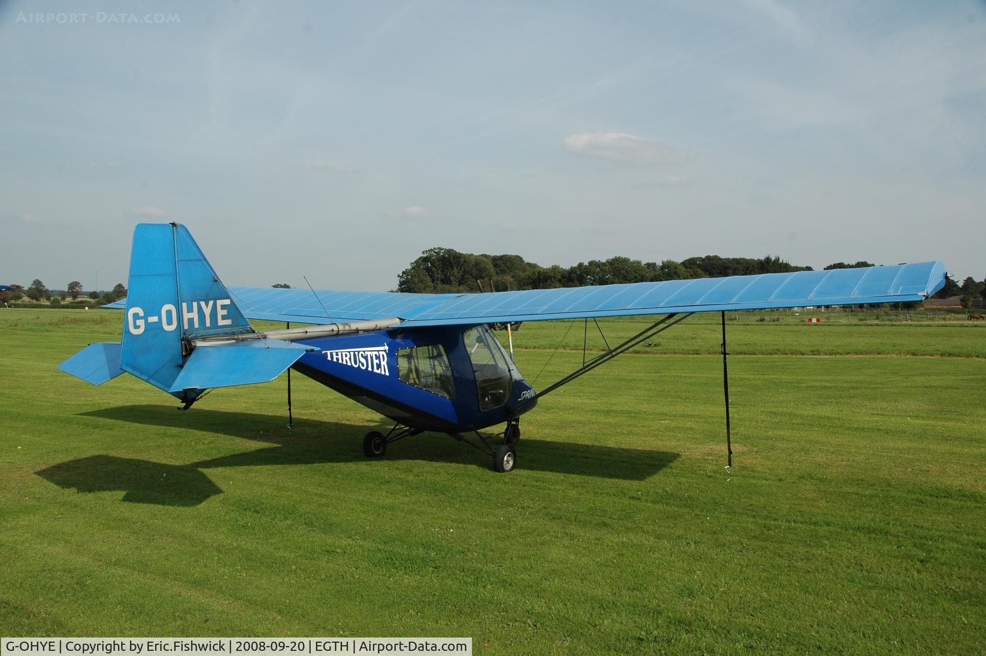 G-OHYE, 2004 Thruster T600N 450 C/N 0042-T600N-098, 2. G-OHYE at Shuttleworth Evening Flying Display