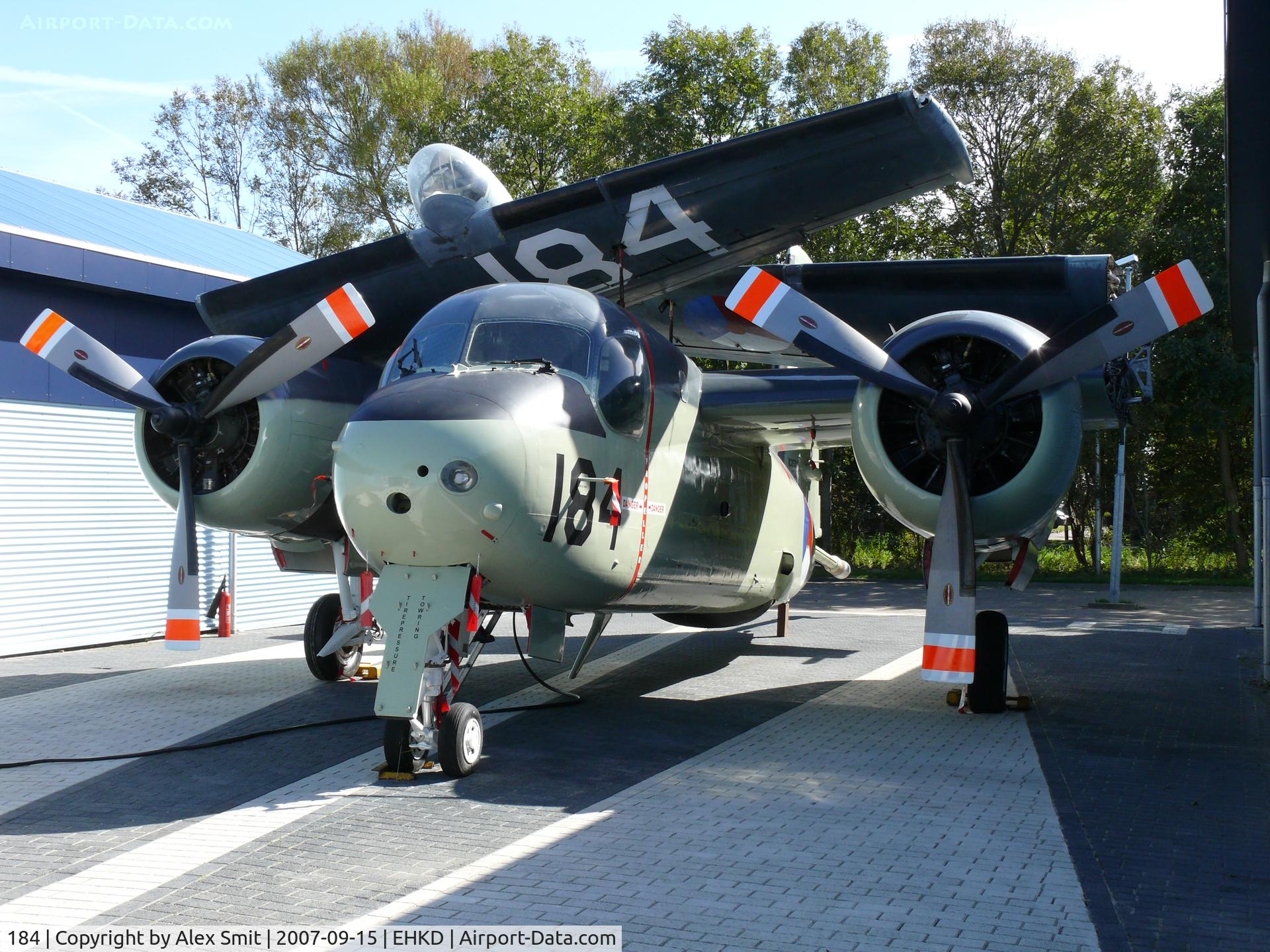 184, De Havilland Canada CS-2A Tracker C/N DHC05, Preserved in the local Naval Aircraft Museum