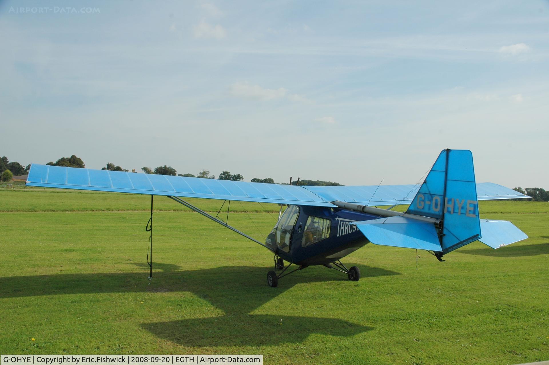 G-OHYE, 2004 Thruster T600N 450 C/N 0042-T600N-098, 1. G-OHYE at Shuttleworth Evening Flying Display