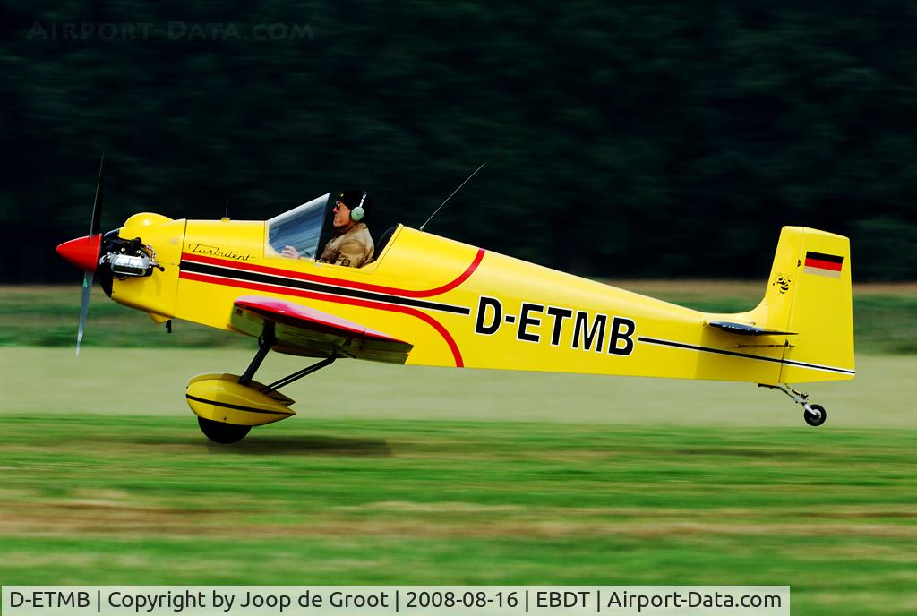 D-ETMB, Druine DR.31 Turbulent C/N 135, What a cosy aircraft this is..!