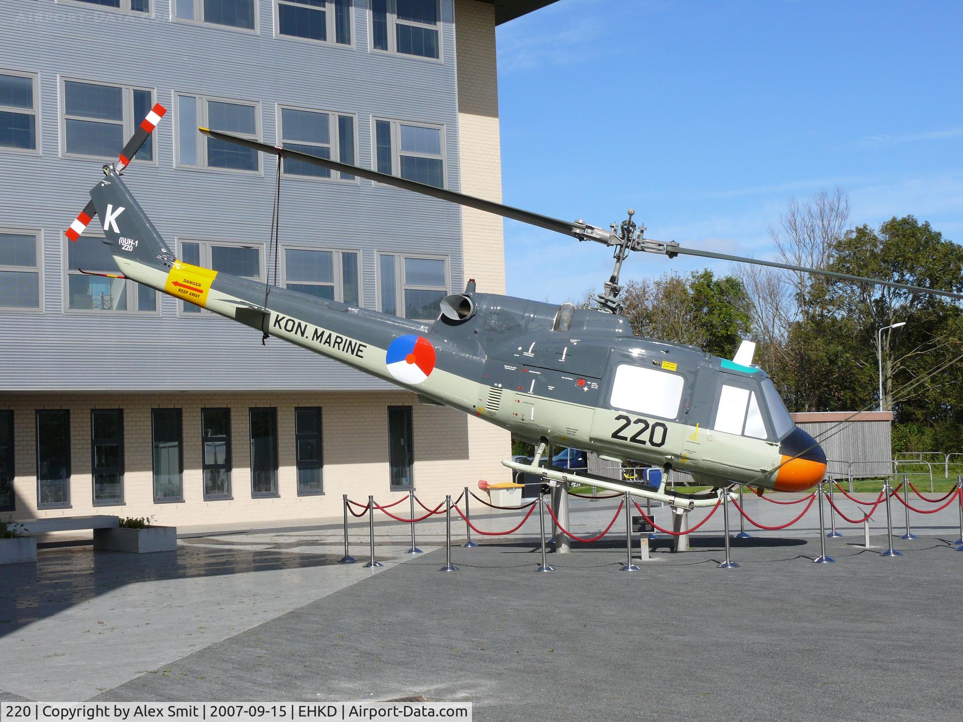 220, Agusta AB-204B C/N 3010, Preserved in the local Naval Aircraft Museum