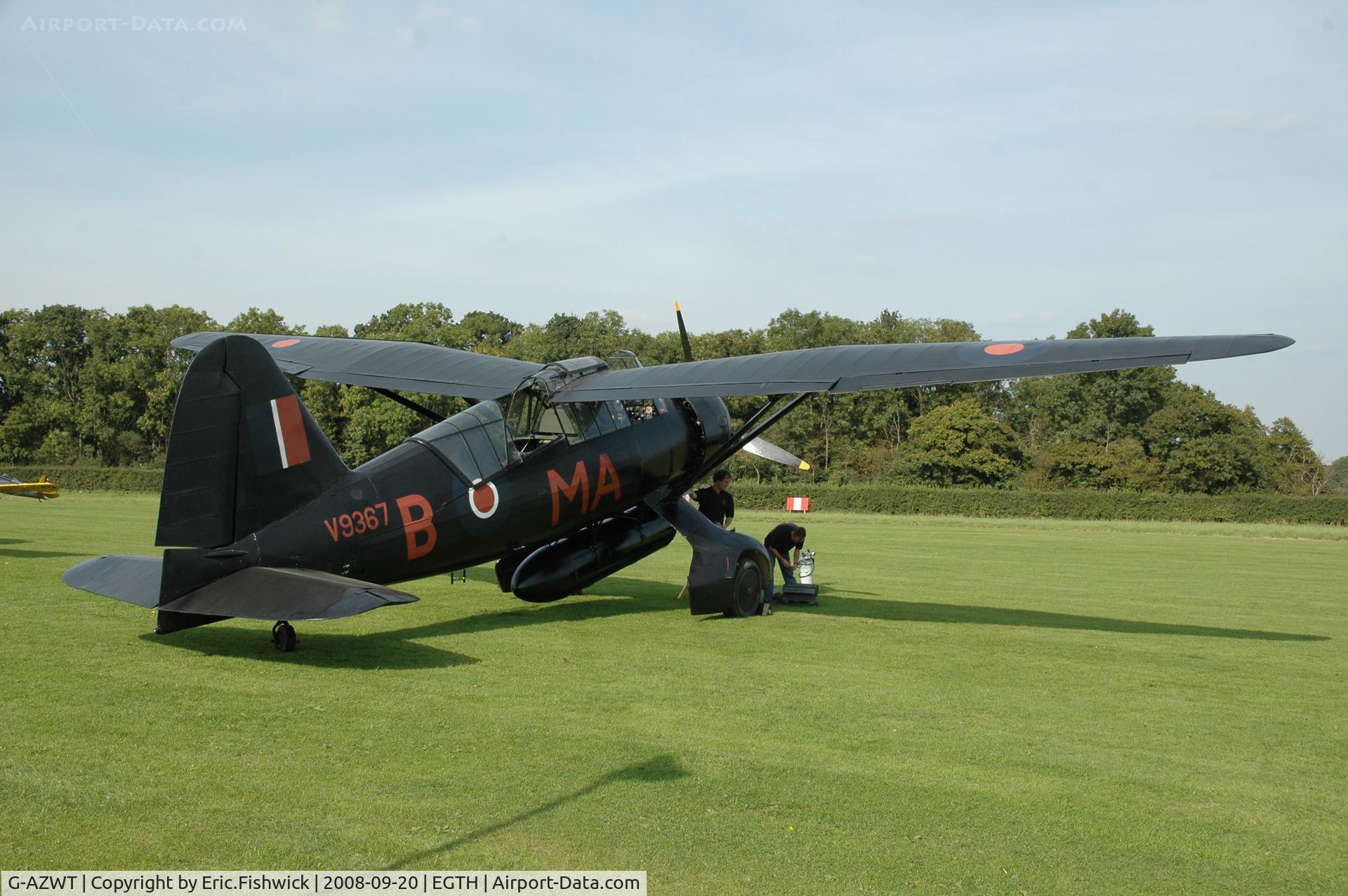 G-AZWT, 1938 Westland Lysander IIIA C/N Y1536, 2. G-AZWT at Shuttleworth Evening Flying Display