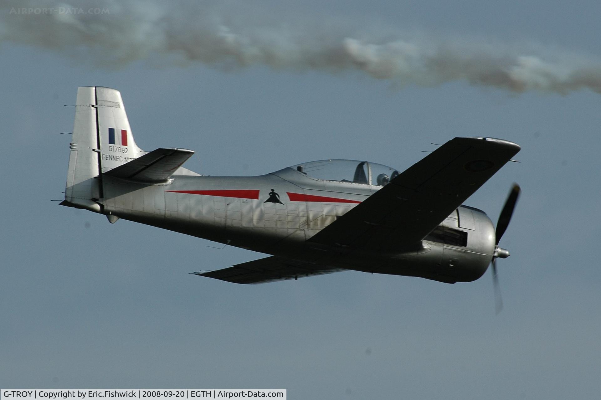 G-TROY, 1951 North American T-28A Trojan C/N 174-545, 44. G-TROY at Shuttleworth Evening Air Display, Sept. 2008.