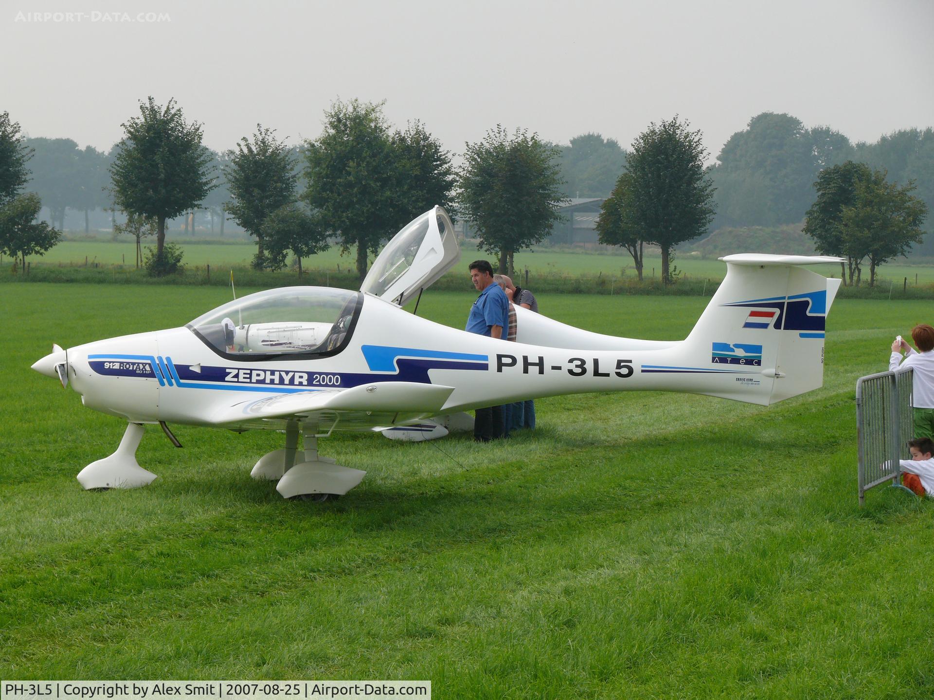 PH-3L5, ATEC Zephyr C/N Z410601A, Parked on Temporary Airport Veulen International (PH)