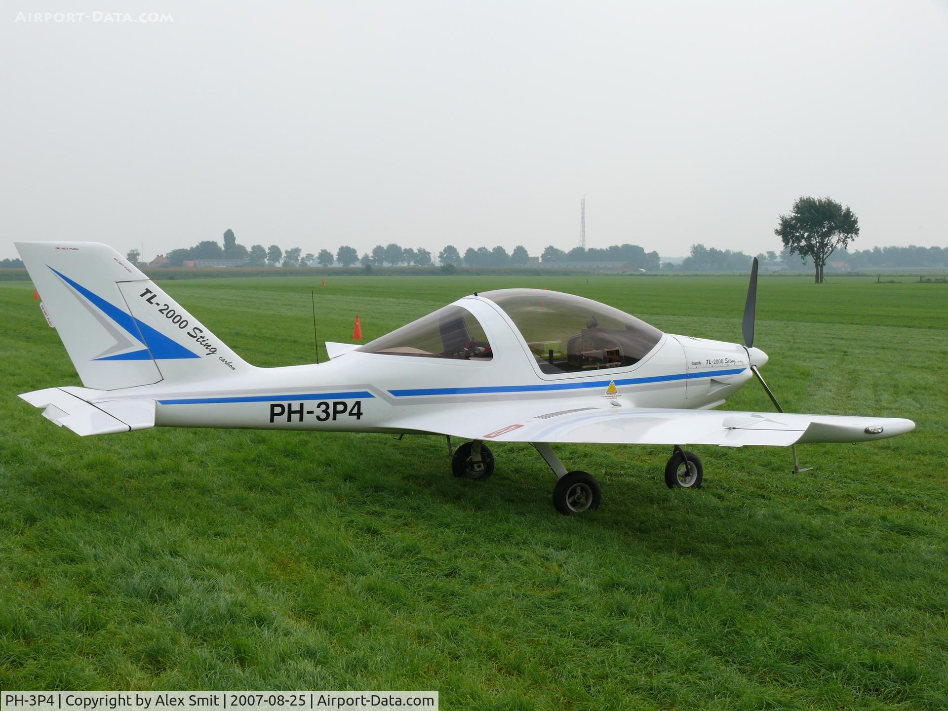 PH-3P4, TL Ultralight TL-2000 Sting C/N 02ST14, Parked on Temporary Airport Veulen International (PH)
