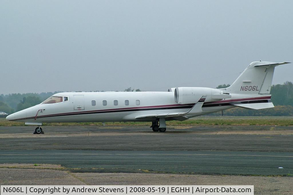 N606L, 1993 Learjet 60 C/N 60-020, Seen At Bournemouth Hurn