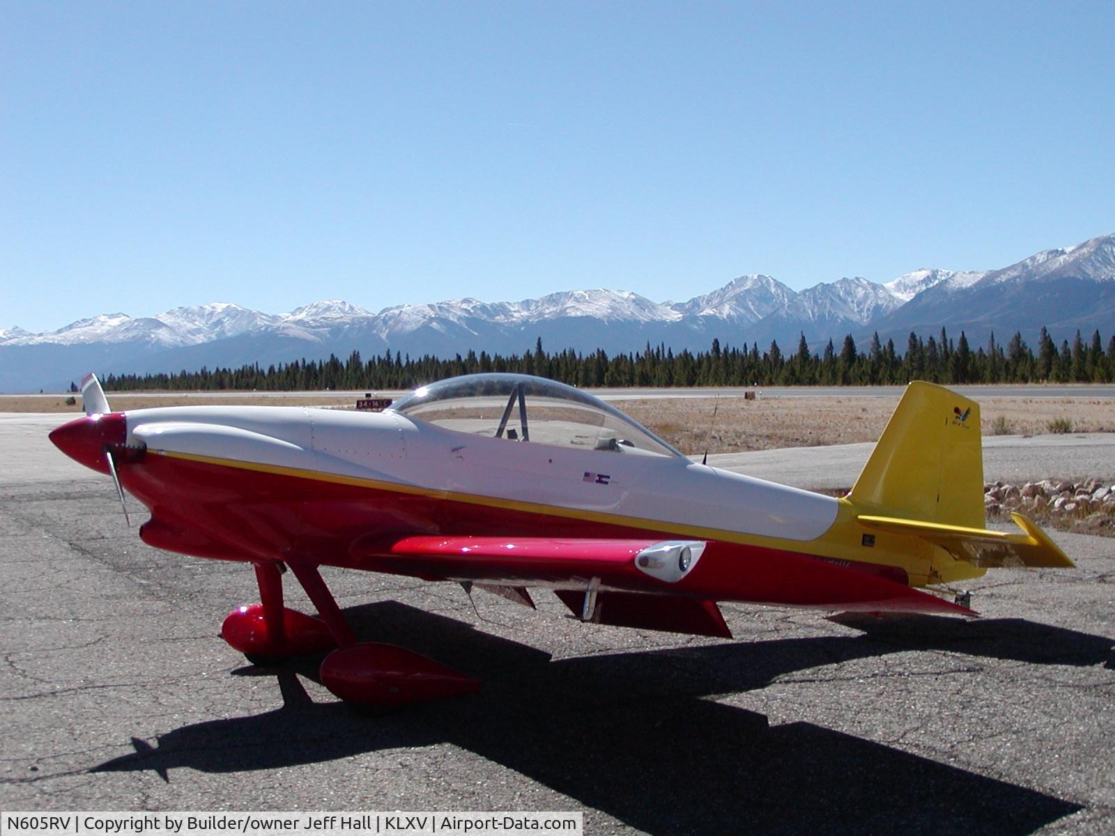N605RV, 2002 Vans RV-4 C/N 2179, RV4 N605RV at Leadville, Co.