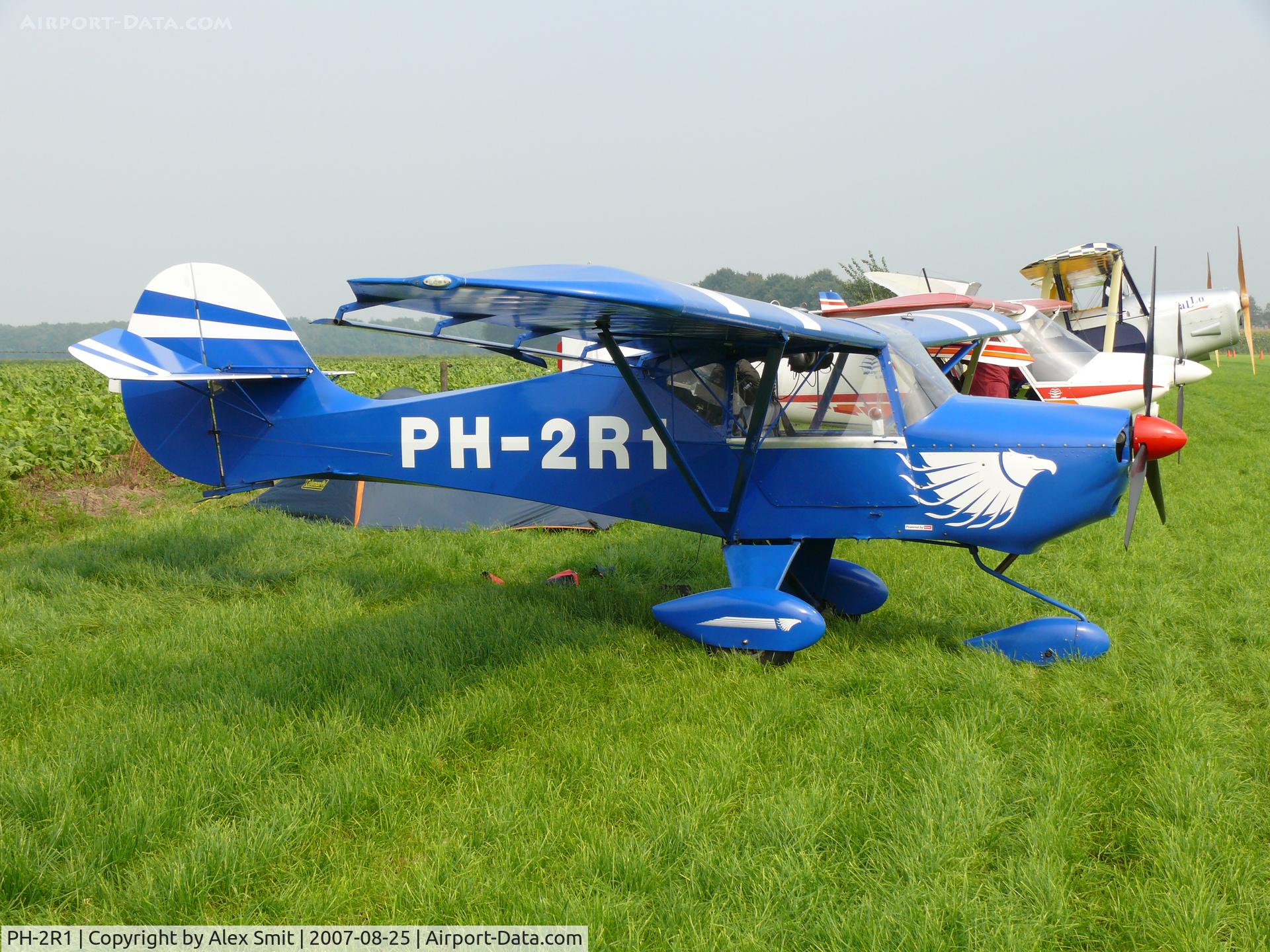 PH-2R1, Light Aero Avid Flyer Mark IV C/N 1428D, Parked on Temporary Airport Veulen International (PH)