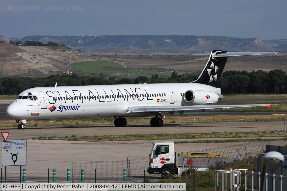 EC-HFP, 1993 McDonnell Douglas MD-82 (DC-9-82) C/N 53148/2072, MAD Spotter Trip