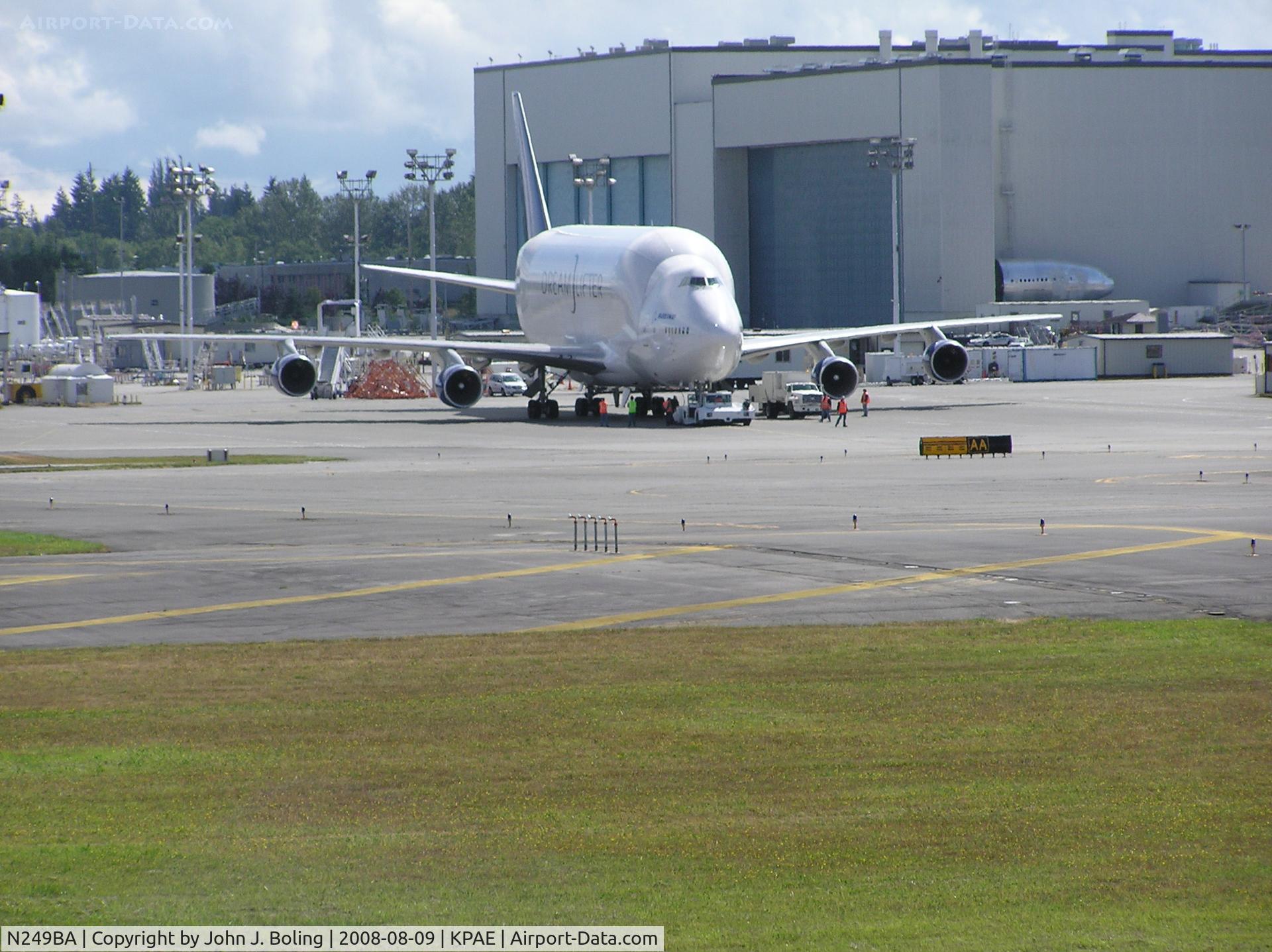 N249BA, 1989 Boeing 747-409LCF C/N 24309, Boeing 