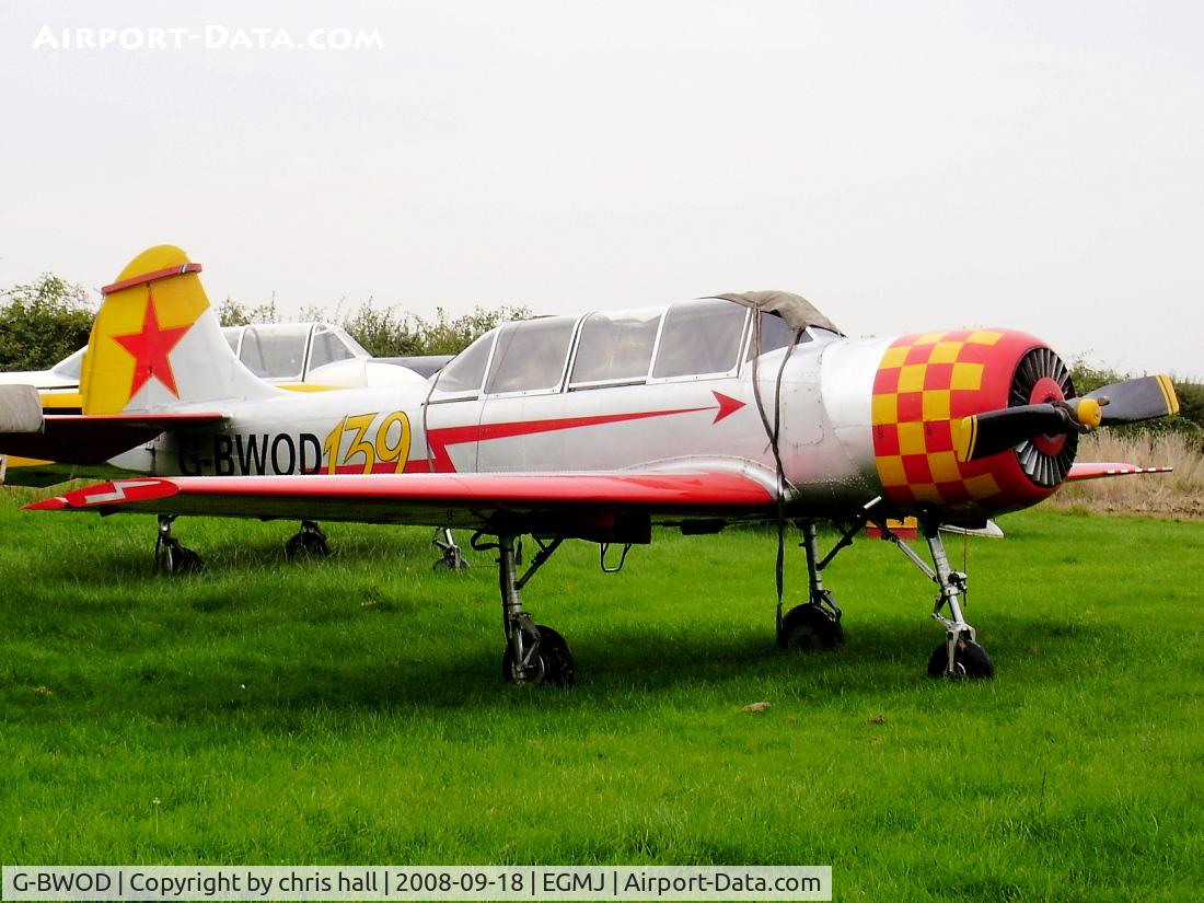 G-BWOD, 1983 Bacau Yak-52 C/N 833810, Previous ID: LY-ALY