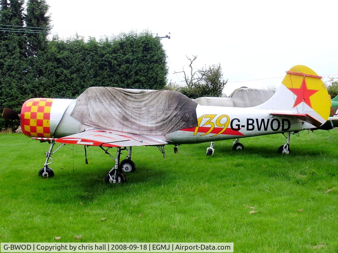 G-BWOD, 1983 Bacau Yak-52 C/N 833810, Previous ID: LY-ALY