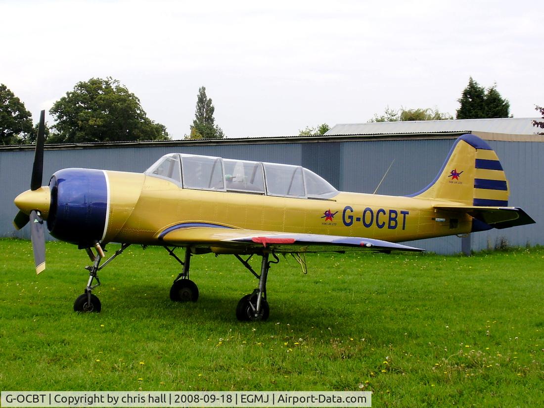 G-OCBT, 1990 Bacau Yak-52 C/N 9011001, Previous ID: LY-AQH