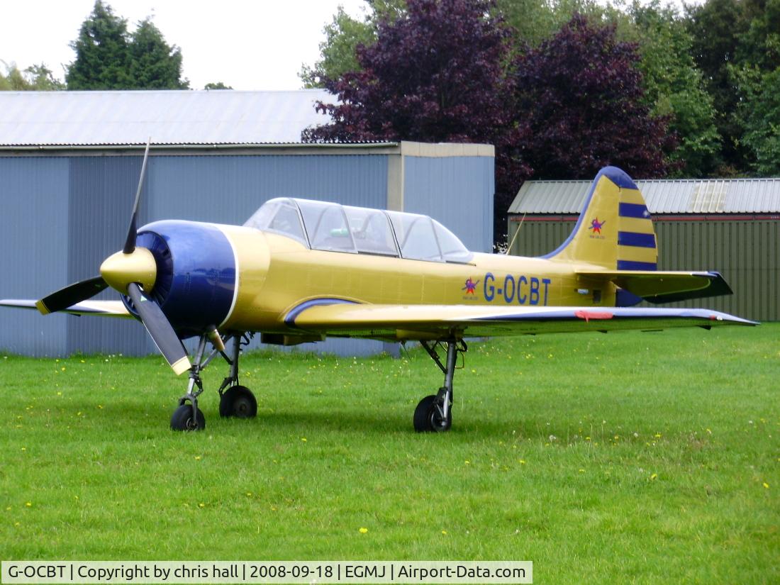 G-OCBT, 1990 Bacau Yak-52 C/N 9011001, Previous ID: LY-AQH