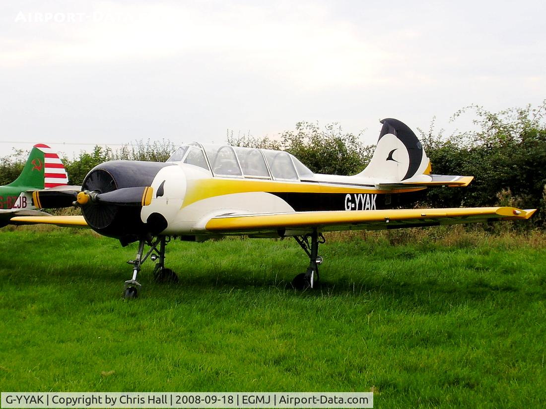 G-YYAK, 1987 Bacau Yak-52 C/N 878101, Previous ID: LY-AOM