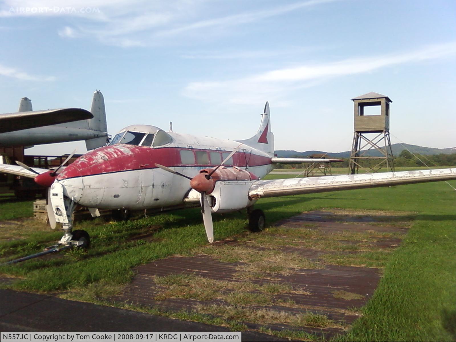 N557JC, 1952 De Havilland DH-104 Dove 5A C/N 04380, This Dove is no longer a pile of parts