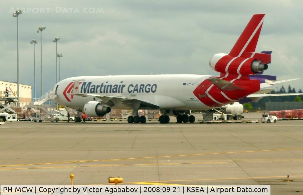 PH-MCW, 1998 McDonnell Douglas MD-11F C/N 48788, At Seattle Tacoma