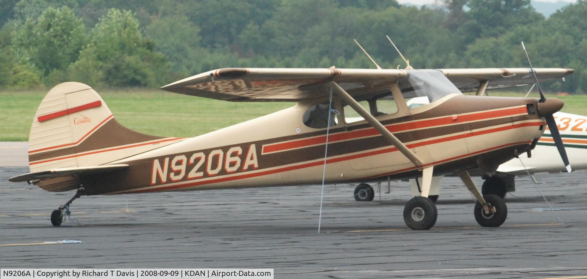 N9206A, 1949 Cessna 170A C/N 18967, 1949 Cessna 170A in Danville Va.