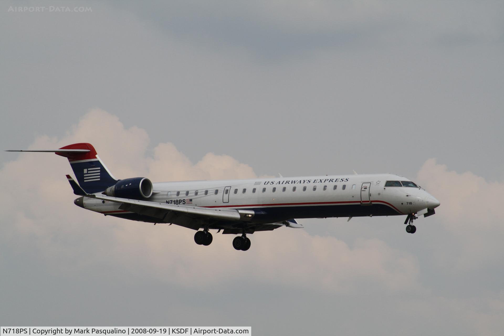 N718PS, 2004 Bombardier CRJ-701 (CL-600-2C10) Regional Jet C/N 10175, CL-600-2C10