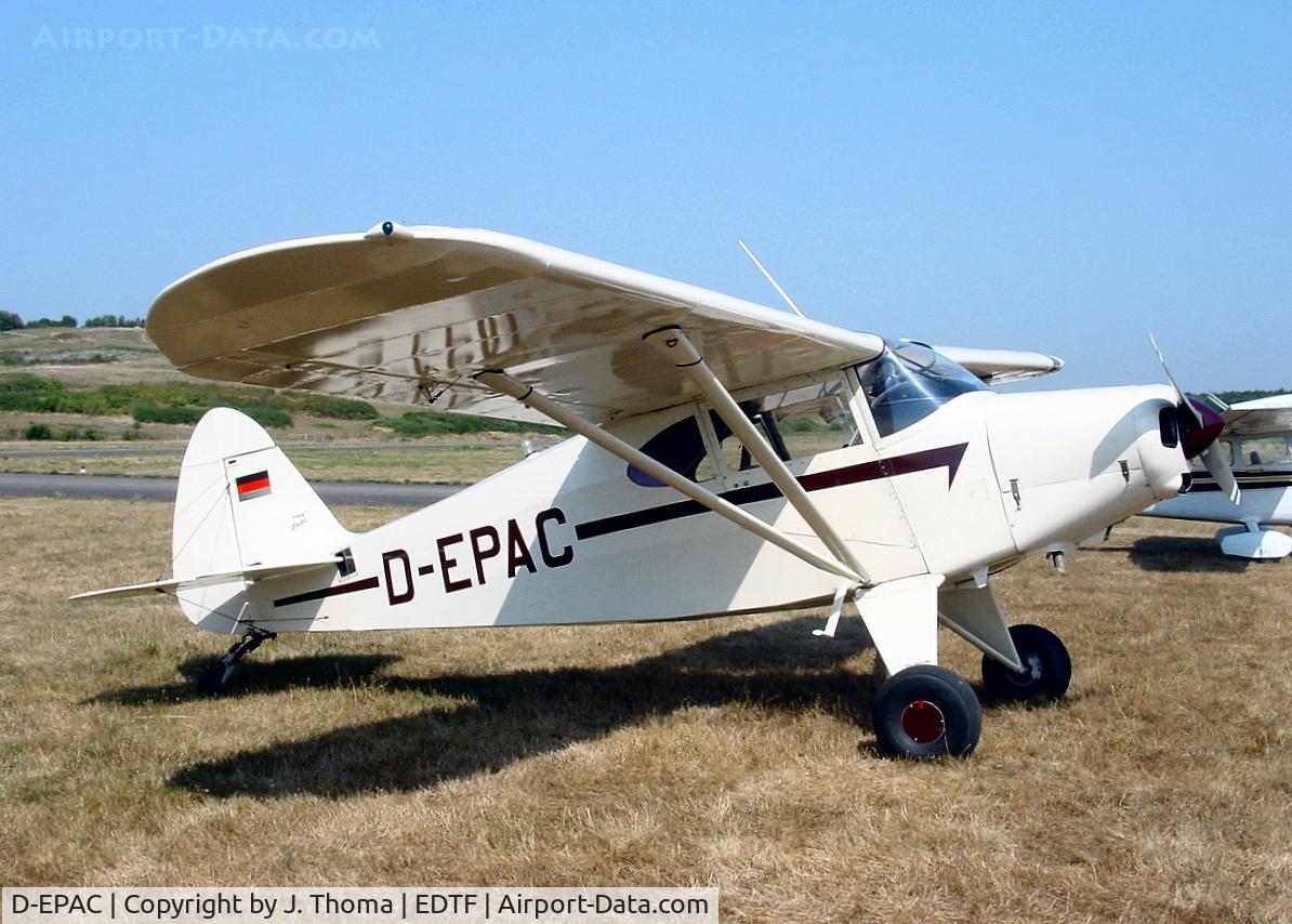 D-EPAC, 1952 Piper PA-20-135 Pacer Pacer C/N 20-674, Piper PA-20