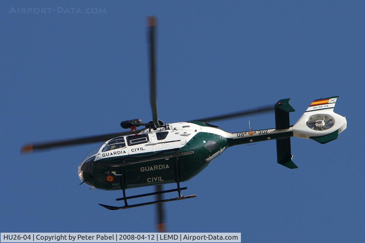 HU26-04, Eurocopter EC-135P-2 C/N 0402, MAD Spotter Trip