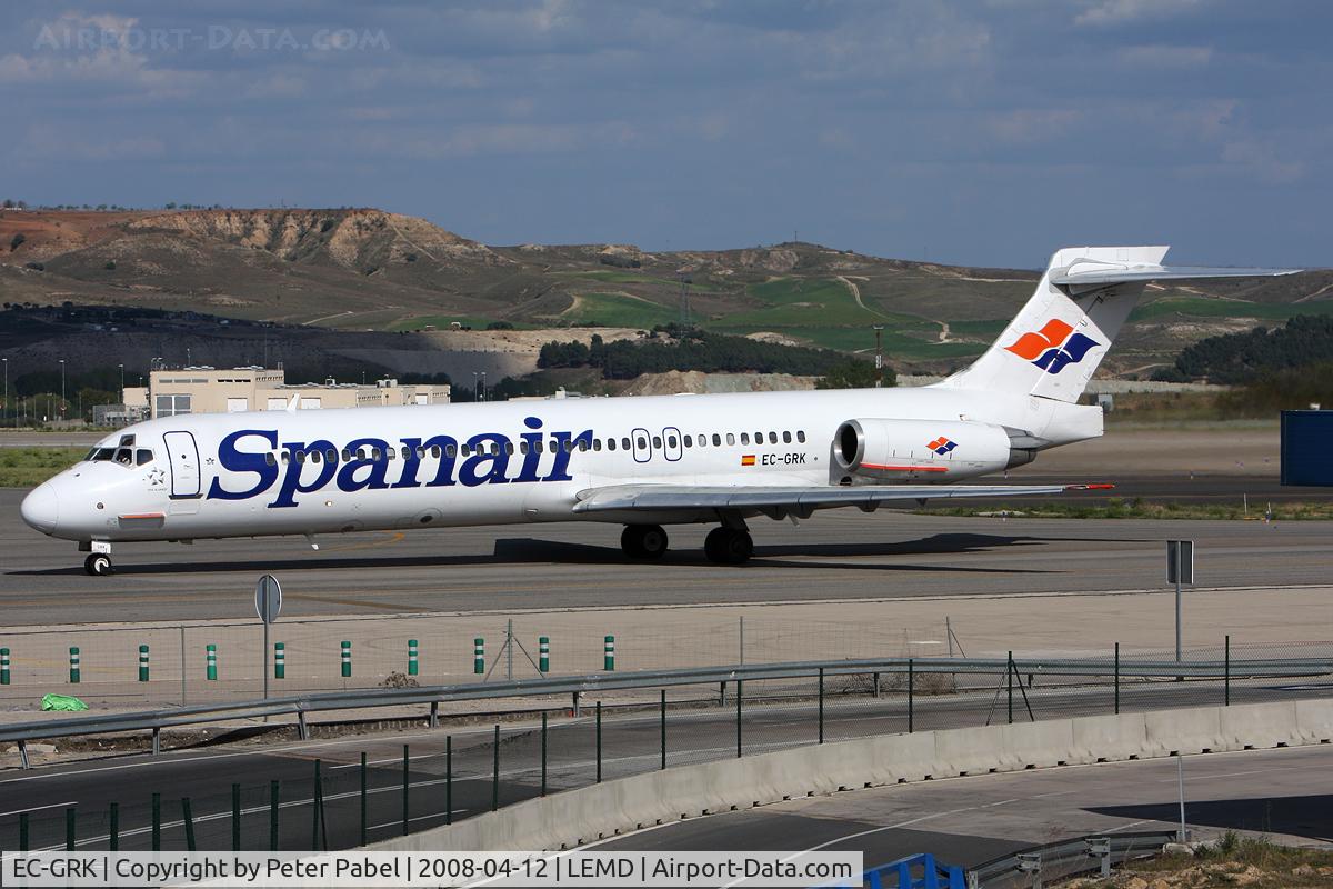 EC-GRK, 1989 McDonnell Douglas MD-87 (DC-9-87) C/N 49827, MAD Spotter Trip