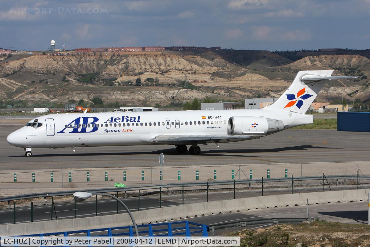EC-HUZ, 2001 Boeing 717-23S C/N 55066, MAD Spotter Trip