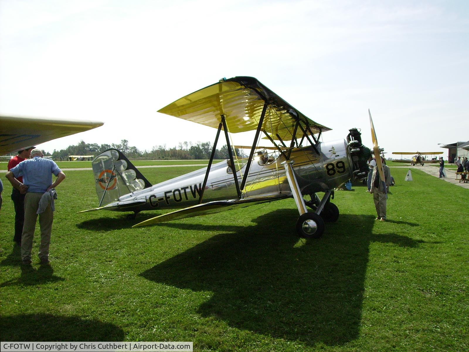 C-FOTW, 1943 Meyers OTW-160 C/N 89, Guelph Fly-in, 2008