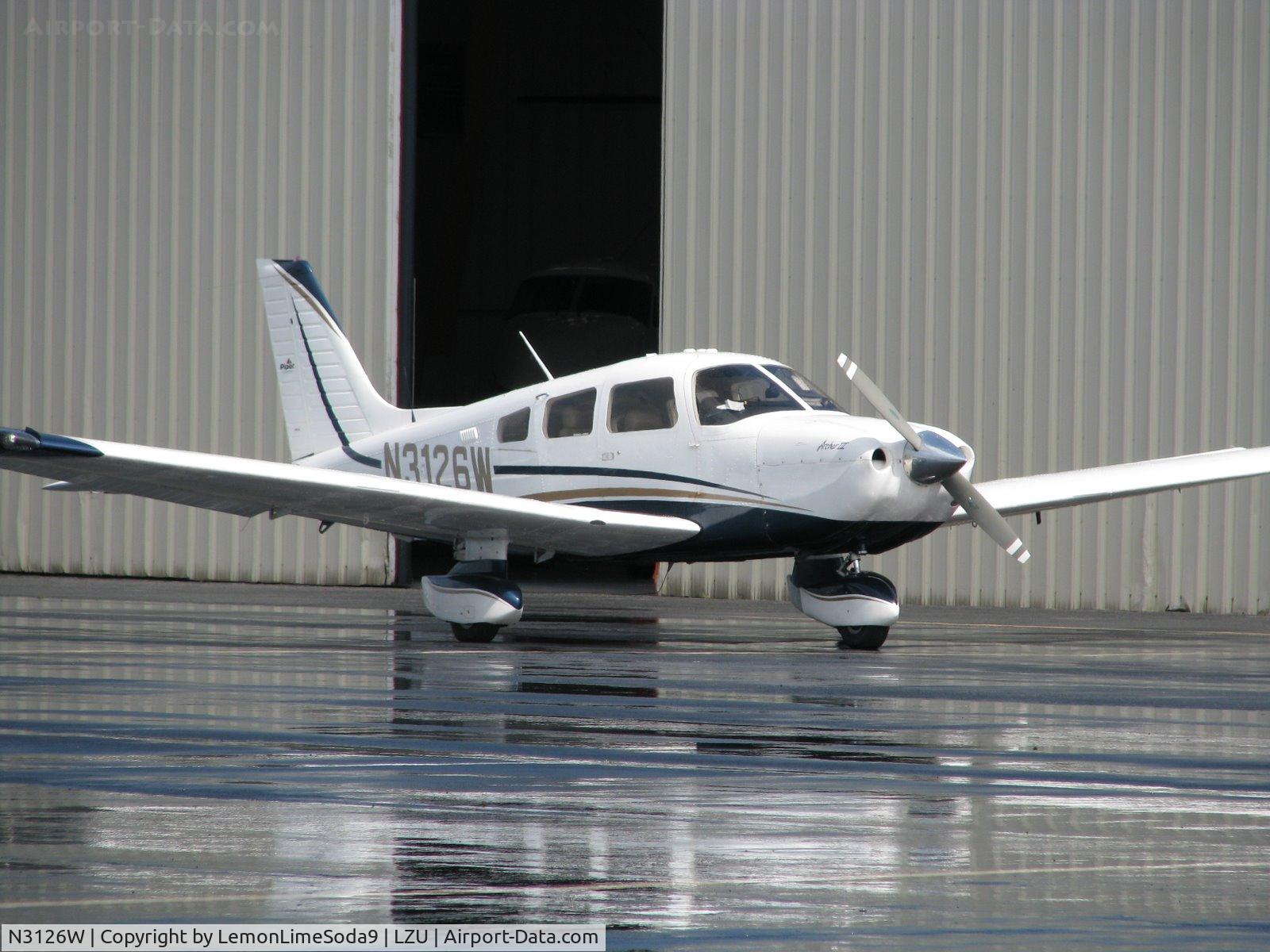 N3126W, 2006 Piper PA-28-181 C/N 2843621, Just another day at the airport.